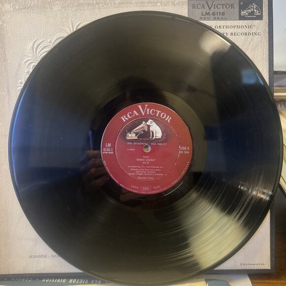 Puccini, MANON LESCAUT, Jonel Perlea, Orchestra & Chorus 3LP Box Set + BOOKLET!! - Picture 10 of 16